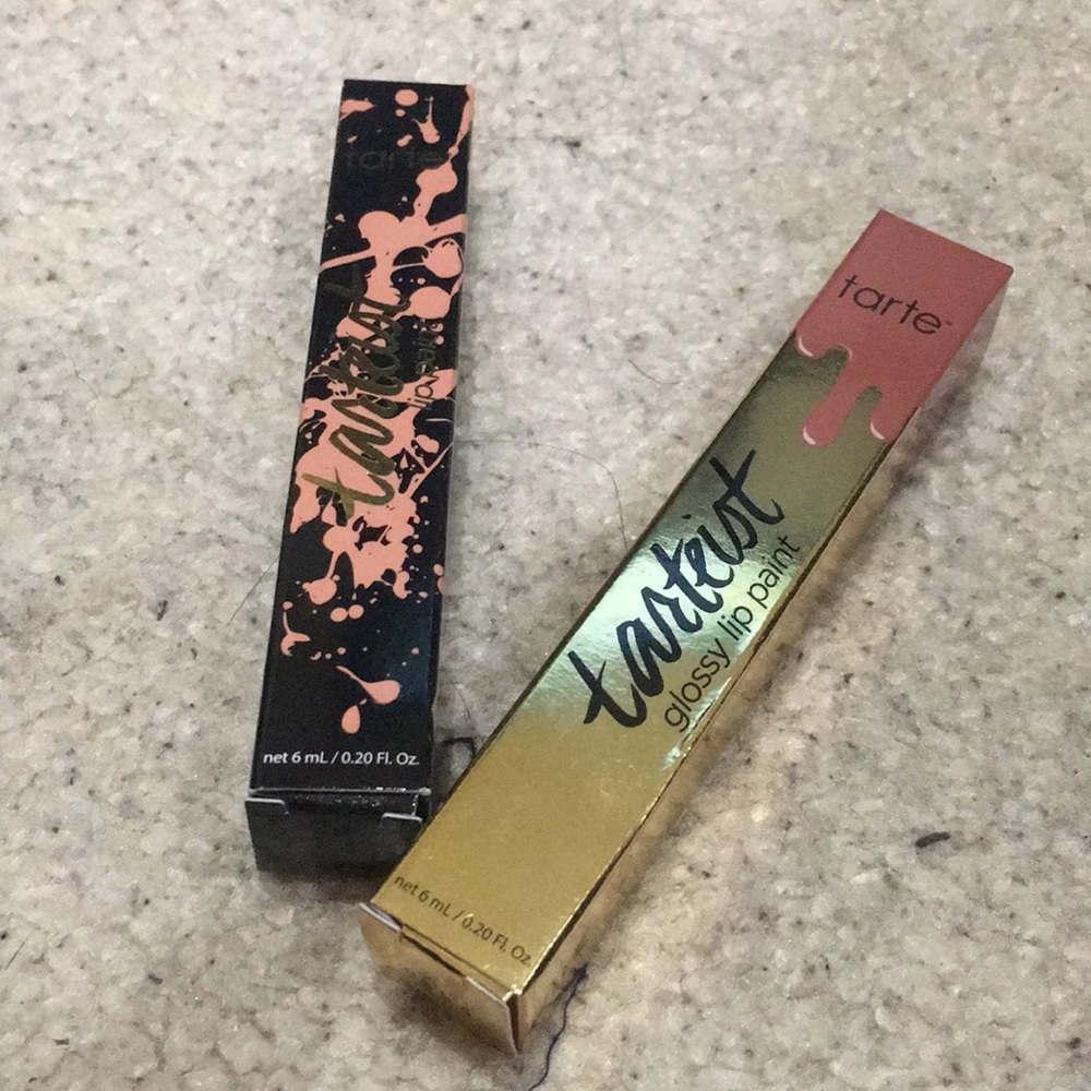 Tarte Matte Lip Paint and Glossy Lip Paint Duo